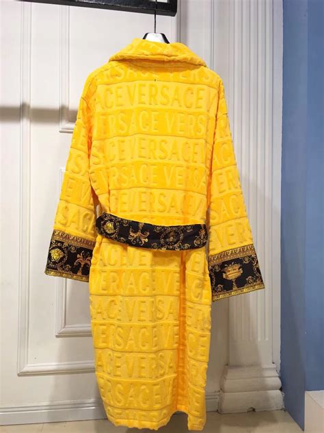 versace robe yellow|versace robe neiman marcus.